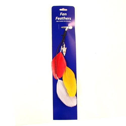 Special Buy - Arizona State Sun Devils - Feather Hair Clips - 12 For $24.00 - Arizona State