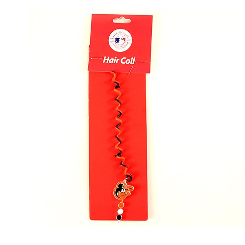 Special Buy - Baltimore Orioles Hair Coil - 12 For $24.00 - Wholesale Baltimore Orioles Products - Orioles Merchandise