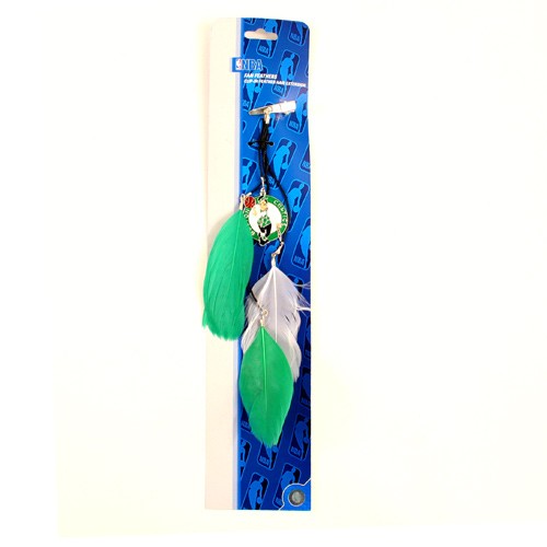 Special Buy - Boston Celtics Feather Hair Clips - 12 For $24.00 - Boston Celtics