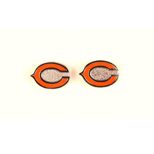 Special Buy - Chicago Bears Earrings - POST Amco - 12 Pair For $30.00 - Wholesale Chicago Bears Products - Bears Merchandise