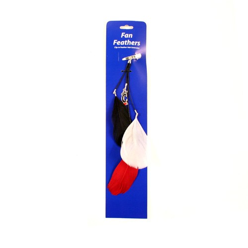 Special Buy - Cincinnati Bearcats - Feather Hair Clips - 12 For $24.00 - Cincinnati Bearcats