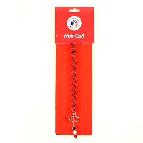 Special Buy - Cincinnati Reds Hair Coils - 12 For $24.00 - Wholesale Cincinnati Reds Products - Reds Merchandise 2