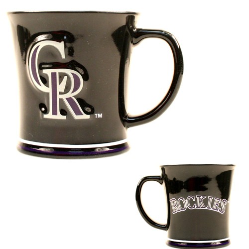 Special Buy - Colorado Rockies Mugs - 15OZ Sculpted Team Mugs - 12 For $36.00 - Wholesale Colorado Rockies Products - Rockies Merchandise 2