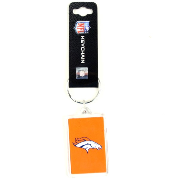 Special Buy - Denver Broncos Keychains - Acrylic Style - 120 For $102.00 - Wholesale Denver Broncos Products - Denver Merchandise 2