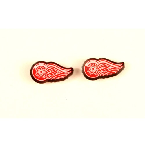 Special Buy - Detroit Red Wings Earrings - POST Amco - 12 Pair For $30.00 - Detroit Red Wings