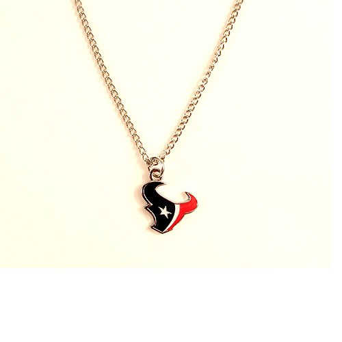 Special Buy - Houston Texans Necklaces - AMCO Metal Chain and Pendant - $3.00 - Wholesale Houston Texans Products - Texans Merchandise 2