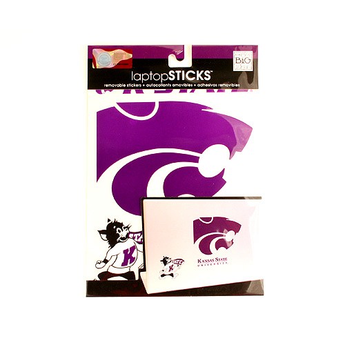 Special Buy - Kansas State Decals - Removable Laptop Sticks - $2.50 Each - Kansas State
