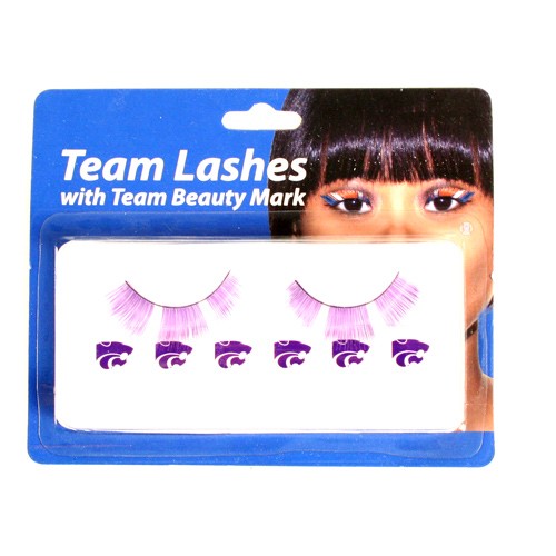 Special Buy - Kansas State Team Eyelash Sets - 12 Sets For $24.00 - Kansas State