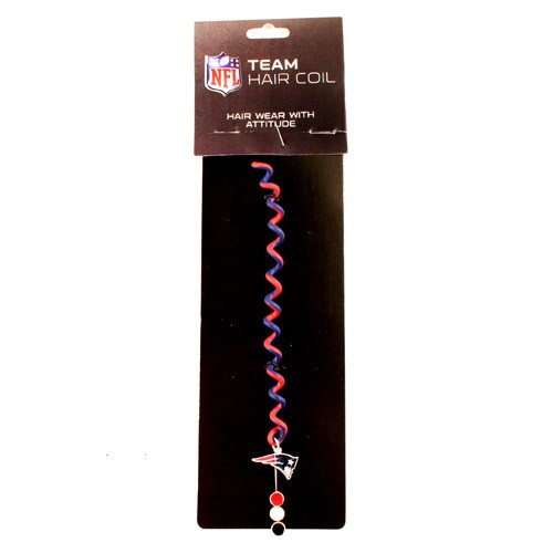 Special Buy - New England Patriots Hair Coils - 12 For $12.00 - Wholesale New England Patriots - Patriots Merchandise 2