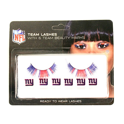 Special Buy - New York Giants Team Eyelash Sets - 12 Sets For $24.00 - Wholesale New York Giants Product - Giants Merchandsie 2