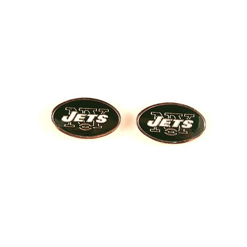 Special Buy - New York Jets Earrings - POST Amco - 12 Pair For $30.00 - Wholesale New York Jets Products - Jets Merchandise