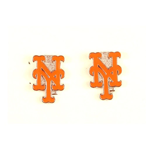 Special Buy - New York Mets Earrings - POST Amco - 12 Pair For $30.00 - Wholesale New York Mets Products - Mets Merchandise