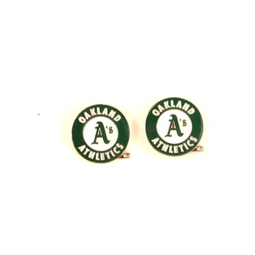Special Buy - Oakland Athletics Earrings - POST Amco - 12 Pair For $30.00 - Wholesale Oakland Athletics Products - Athletics Merchandise