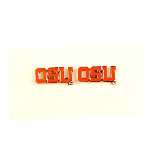 Special Buy - Oregon State Earrings - AMCO Post Earrings - OSU Text Logo - 12 Pair For $30.00 - Oregon State Beavers