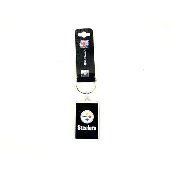 Special Buy - Pittsburgh Steelers Keychains - Acrylic Style - 120 For $102.00 - Wholesale Pittsburgh Steelers Product - Steelers Merchandise