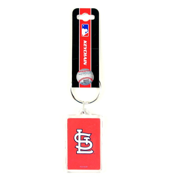 Special Buy - St. Louis Cardinals Keychains - Acrylic Style - 12 For $12.00 - Wholesale St Louis Cardinals Products - Cardinals Merchandise