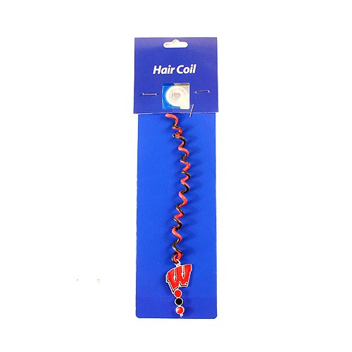 Special Buy - Wisconsin Badgers Hair Coils - 12 For $24.00 - Wisconsin Badgers