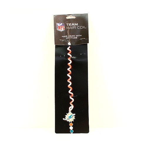 Special Purchase - Miami Dolphins Merchandise - Fashion Hair Coil - 12 For $24.00 - Wholesale Miami Dolphins Products - Dolphins Merchandise 2