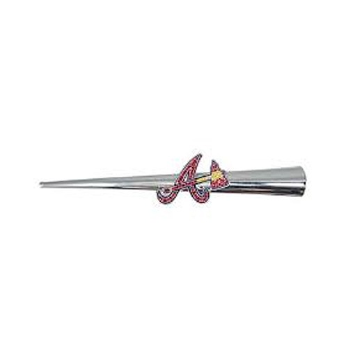 Atlanta Braves Merchandise - Bling Charm Hair Clip - THE SPIKE - 12 For $30.00 - Wholesale Atlanta Braves Product - Braves Merchandise