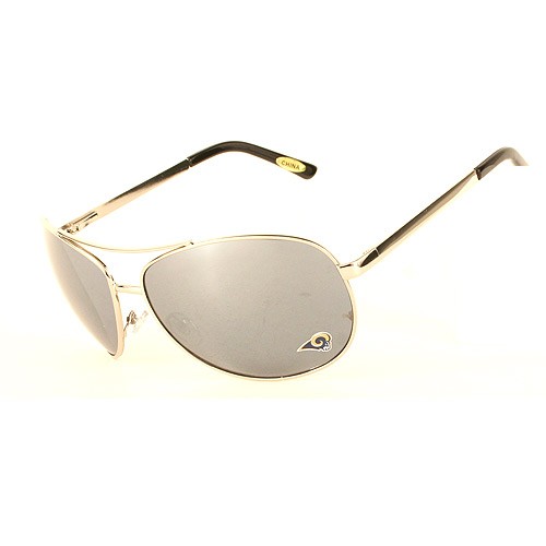 St. Louis Rams Sunglasses - SISK Spring Hinge Aviators - 2 Pair For $6.00 - Wholesale Los Angeles Rams Products - Rams Merchandise