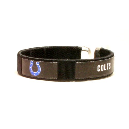 Style Change - Indianapolis Colts Bracelets - Colts Black Fan Bracelets - 12 For $24.00 - Wholesale Indianapolis Colts Products - Colts Merchandise