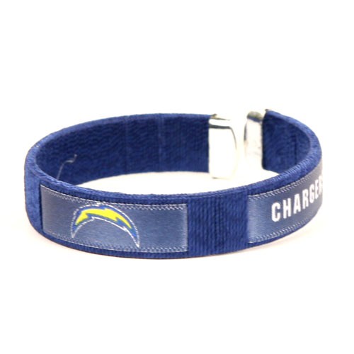 Style Change - Los Angeles Chargers Bracelets - Blue Fan Band Bracelets - 12 For $18.00 - Wholesale Los Angeles Chargers Products - Chargers Merchandise