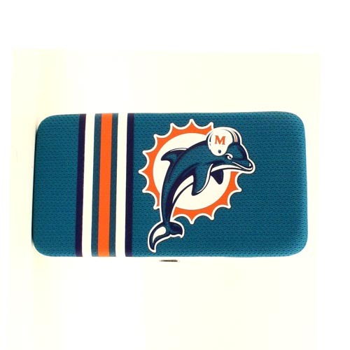 Style Change - Miami Dolphins Wallets - Shell Mesh OVERSIZE Wallets - 4 For $20.00 - Wholesale Miami Dolphins Products - Dolphins Merchandise 2