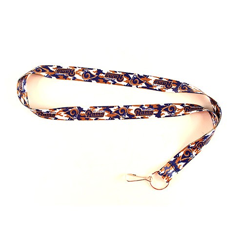 Style Change Blowout - ST. LOUIS RAMS Lanyards - Team CAMO - 12 For $6.00 - Wholesale Los Angeles Rams Products - Rams Merchandise 2