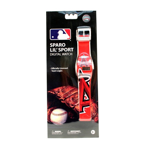 Super Buy - Los Angeles Angels Watches - Youth Digital Game Day Watch - 12 For $60.00 - Wholesale Los Angeles Angels Products - Angels Merchandise