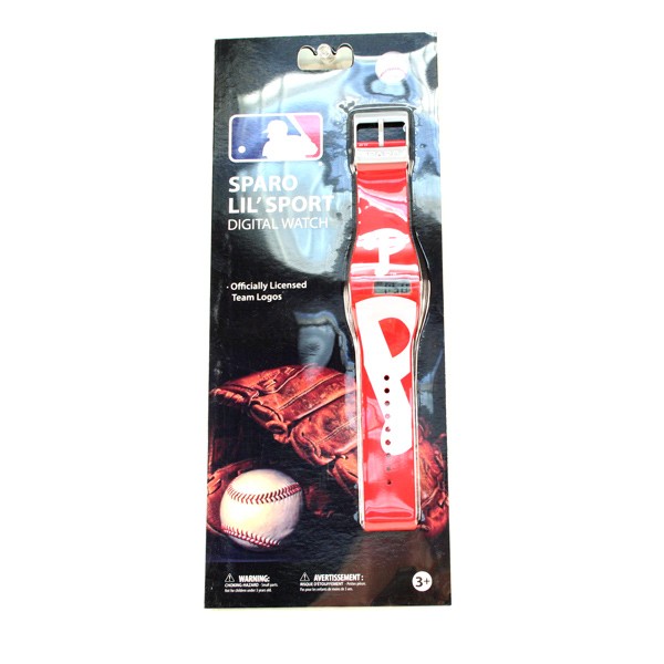 Super Buy - Philadelphia Phillies Watches - Youth Digital Game Day Watch - 12 For $60.00 - Wholesale Philadelphia Phillies Products - Phillies Merchandise