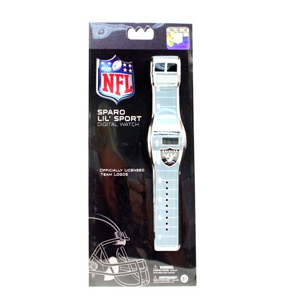 Super Buy - Raiders Watches - Youth Digital Game Day Watch - 12 For $60.00