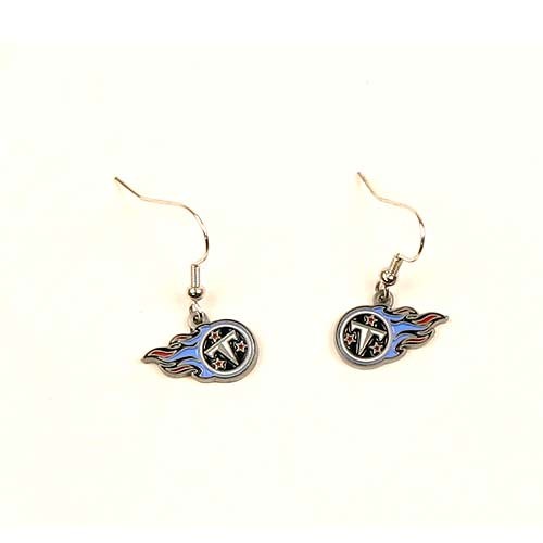 Tennessee Titans Earrings - NFL Earrings - Dangle $2.75 Per Pair - Wholesale Tennessee Titans Product - Titans Merchandise 2