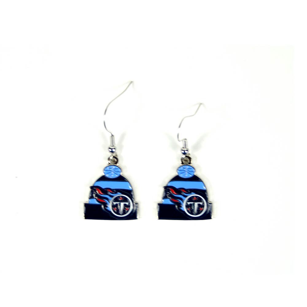 Tennessee Titans Earrings - The KNITSTER - 12 Pair For $33.00 - Wholesale Tennessee Titans Product - Titans Merchandise 2