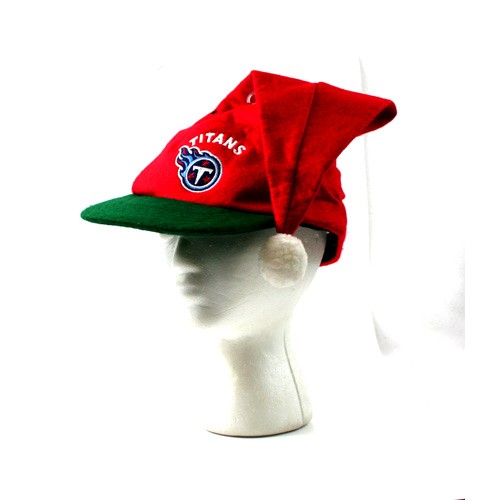Tennessee Titans Hat - Red Santa Ballcap - 12 For $30.00 - Wholesale Tennessee Titans Product - Titans Merchandise