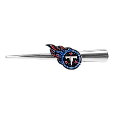 Tennessee Titans Merchandise - Bling Hair Clip - THE SPIKE - 12 For $30.00 - Wholesale Tennessee Titans Product - Titans Merchandise