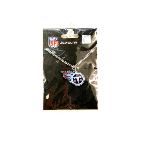 Tennessee Titans Necklace - Metal Chain Pendant Style - 12 For $30.00 - Wholesale Tennessee Titans Product - Titans Merchandise 2