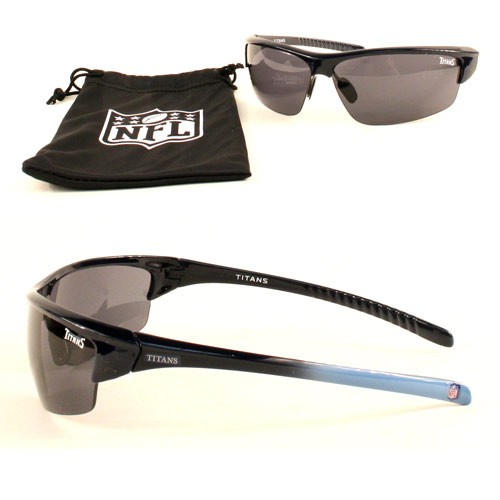 Tennessee Titans Sunglasses - IMPACT - With Sunglass Bags - 12 Pair For $72.00 - Wholesale Tennessee Titans Product - Titans Merchandise 2