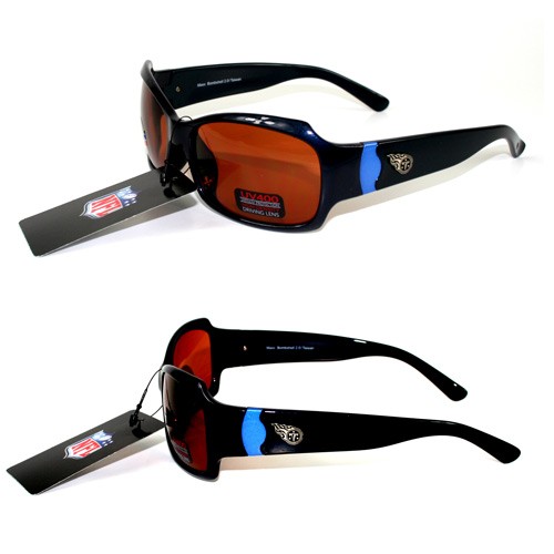 Tennessee Titans Sunglasses - The Bombshell Style - Polarized - Blue - 12 Pair For $60.00 - Wholesale Tennessee Titans Product - Titans Merchandise 2