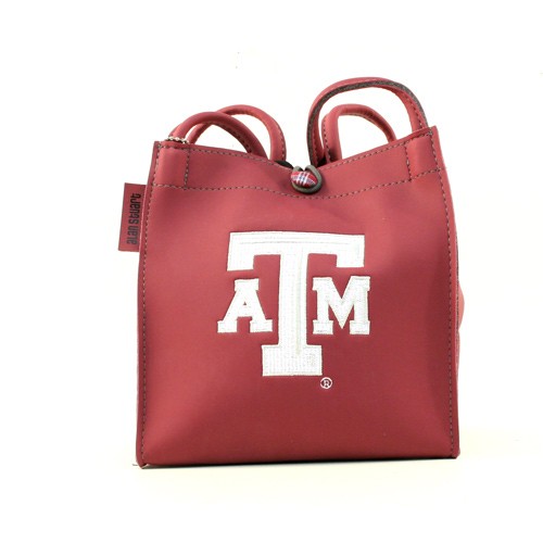 Texas A&M Purses - Plaid Button Style Fashion Purses - 2 For $20.00 - Texas A&M