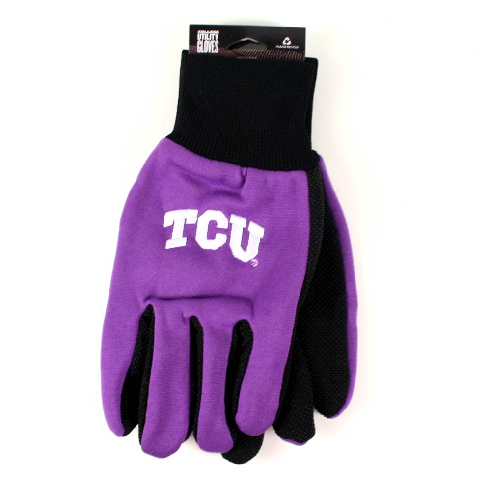 Texas Christian University Gloves - The Black Palm Series - 12 Pair For $36.00 - TCU