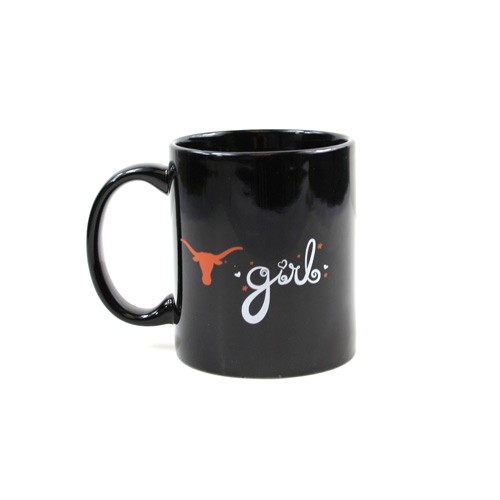 Texas Longhorns Mugs - 11oz Girl Style Mugs - 36 For $72.00 - Texas Longhorns