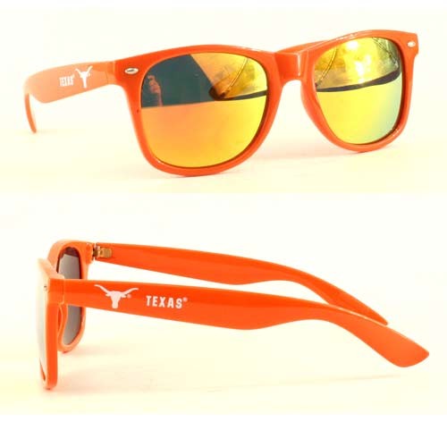 Texas Longhorns Sunglasses - Rainbow Lens - Wayfarer - $5.50 Each - Texas Longhorns
