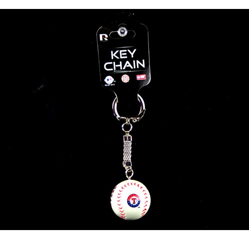 Texas Rangers Keychains - Baseball Style - 12 For $18.00 - Wholesale Texas Rangers Products - Rangers Merchandise