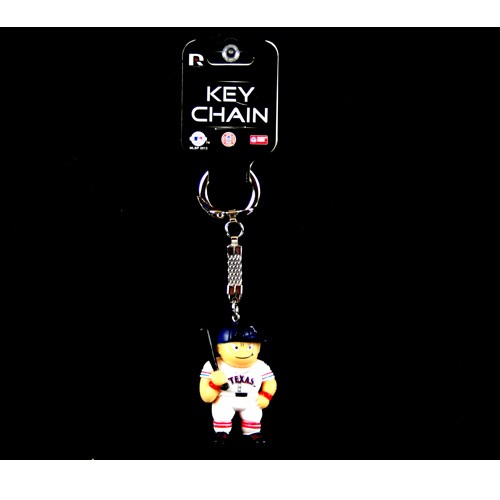 Texas Rangers Keychains - Bat Style - Lil Bratz - 12 For $18.00 - Wholesale Texas Rangers Products - Rangers Merchandise