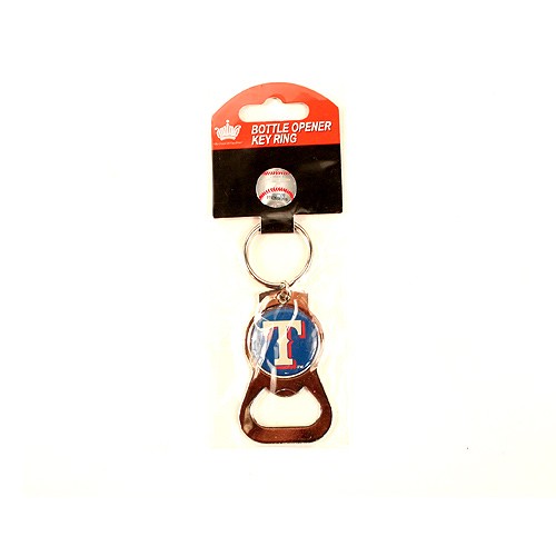 Texas Rangers Keychains - S2 Keyring Bottle Opener - 12 For $18.00 - Wholesale Texas Rangers Products - Rangers Merchandise