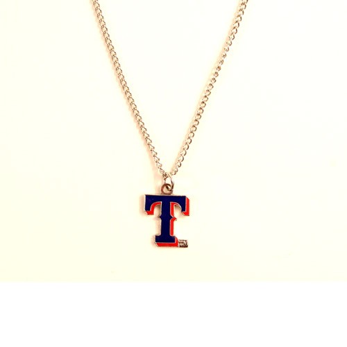 Texas Rangers Necklace - AMCO Metal Chain and Pendant - $3.00 - Wholesale Texas Rangers Products - Rangers Merchandise