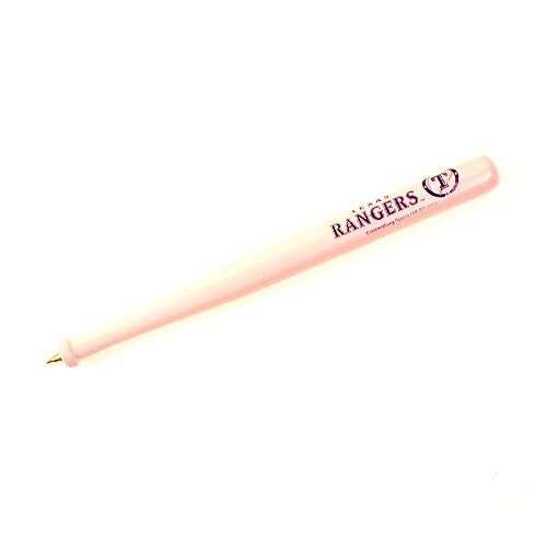 Texas Rangers Pens - PINK Bat Pens - 12 For $12.00 - Wholesale Texas Rangers Products - Rangers Merchandise