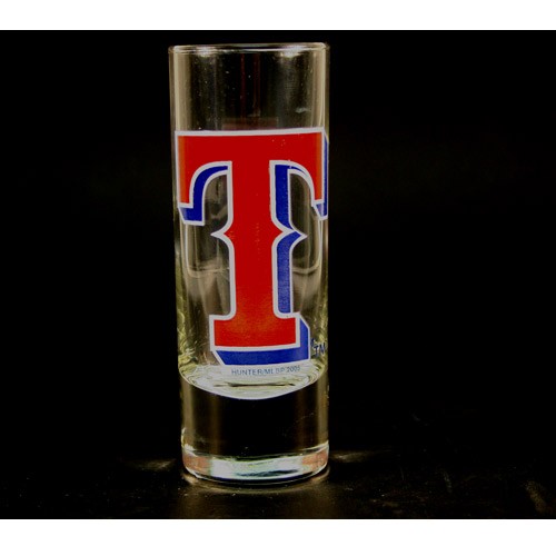 Texas Rangers Shot Glass - 2OZ Cordial Hype - $2.50 Each - Wholesale Texas Rangers Products - Rangers Merchandise