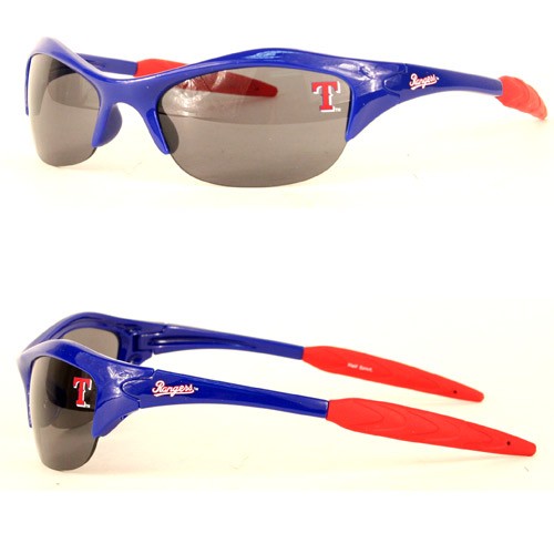 Texas Rangers Sunglasses - Blade Style - 12 Pair For $60.00 - Wholesale Texas Rangers Products - Rangers Merchandise