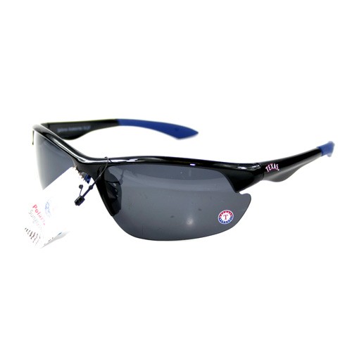 Texas Rangers Sunglasses - Cali#05 Black Blade Style - 12 Pair For $48.00 - Wholesale Texas Rangers Products - Rangers Merchandise